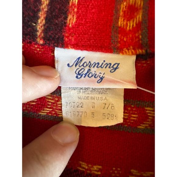 Vintage Morning Glory USA Made Southwest Wooo Blend Women’s 7/8 Blazer - Picture 2 of 7